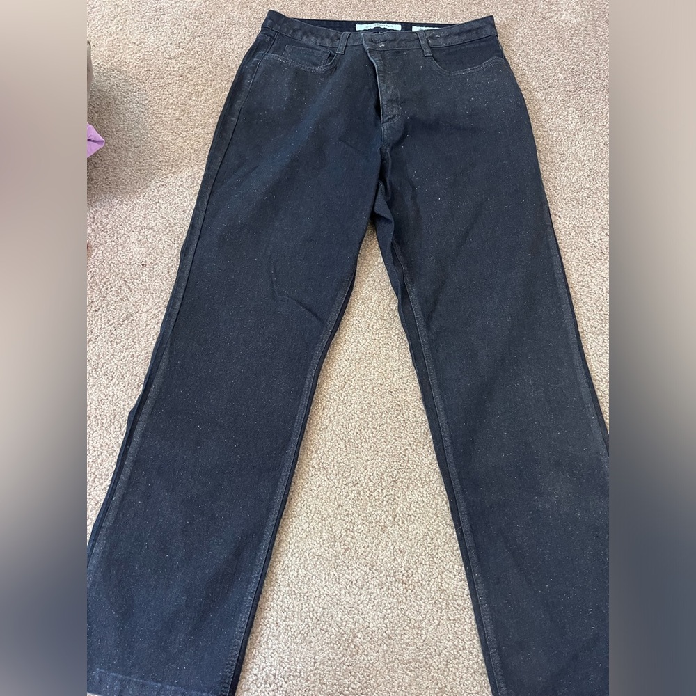 Jones New York Jeans - Lexington Straight - sparkle jeans
